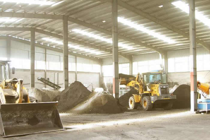 河南包裝蜂窩煤廠(chǎng)生產(chǎn)車(chē)間